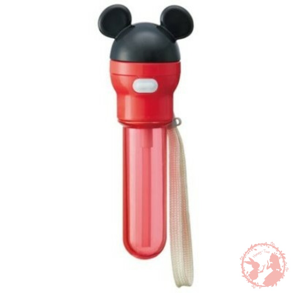4973307249167-迪士尼米奇 頭型紅色攜帶式寶特瓶蓋覆吸管 日本正版 吸管 吸管組 寶寶 小孩 攜帶式 環保 孩童
